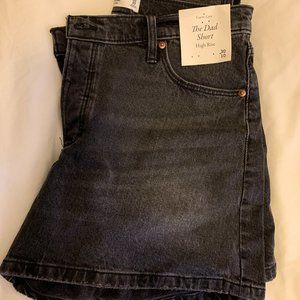 Abercrombie high rise shorts (curve love)
